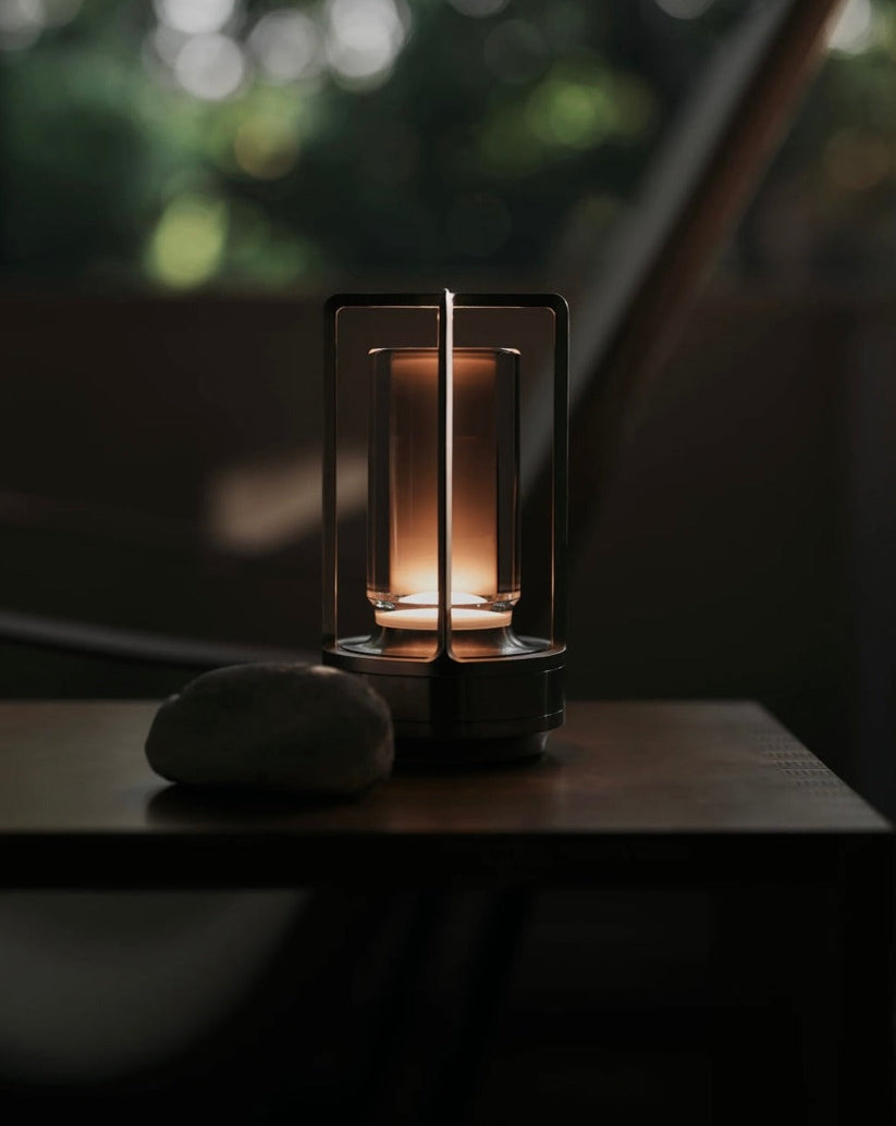 Illuminaire™ Smart-Touch Crystal Lantern